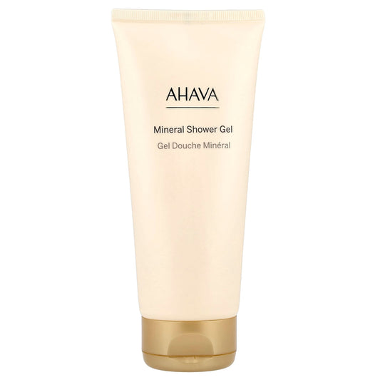 AHAVA Mineral Shower Gel for Sensitive Skin, 200 ml (6.8 fl oz)