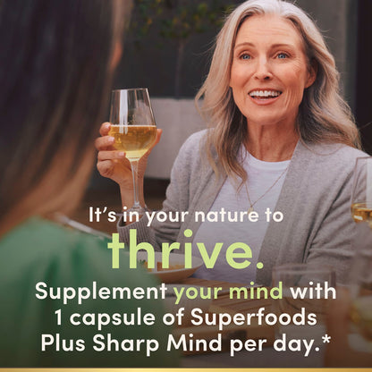 Nature's Bounty Superfoods Plus Sharp Mind, 30 Capsules - view 5