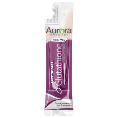 Aurora Nutrascience Micro-Pack+ Liposomal Glutathione, 10 Packets, 13.5 ml Each - view 3