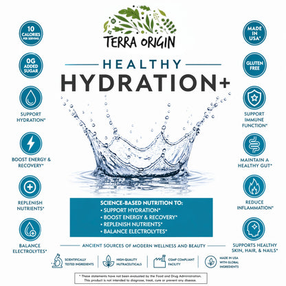 Terra Origin Healthy Hydration+ Half and Half Lemonade Iced Tea 30 Packets - view 4