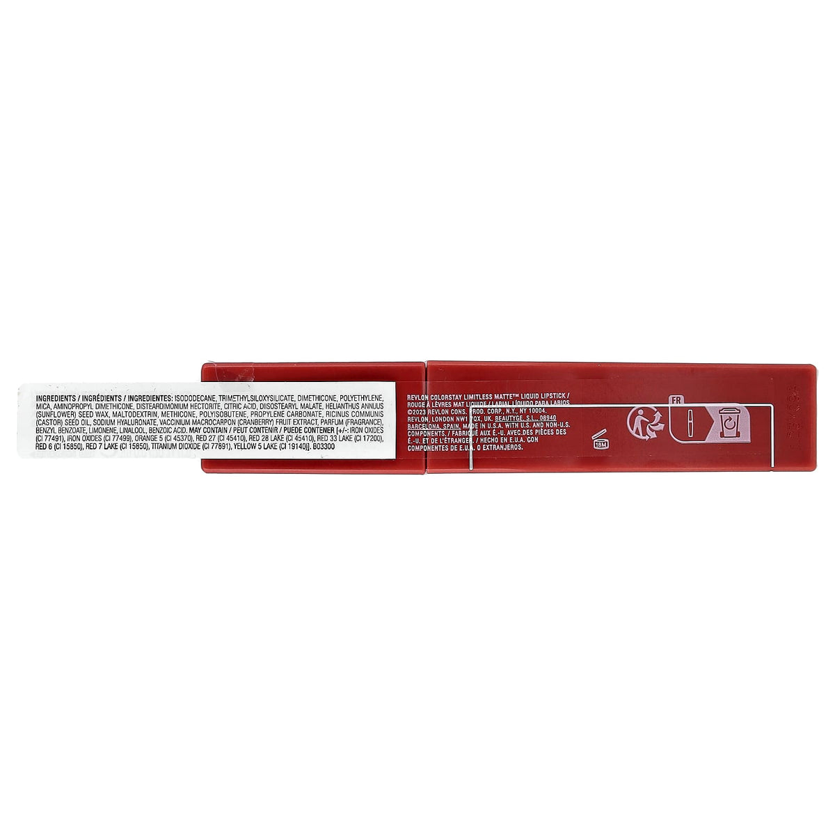 Revlon ColorStay Limitless Matte Liquid Lipstick 008 Stir Me Up 5 ml (0.2 fl oz) — alternate product view