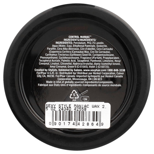 Sexy Hair Style Control Maniac Styling Wax, 70 g - view 2