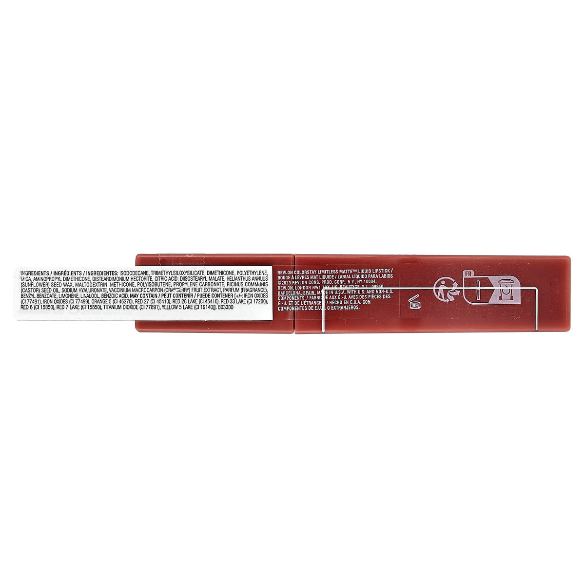 Revlon ColorStay Limitless Matte Liquid Lipstick 012 Lead The Way 5 ml (0.2 fl oz) — alternate product view