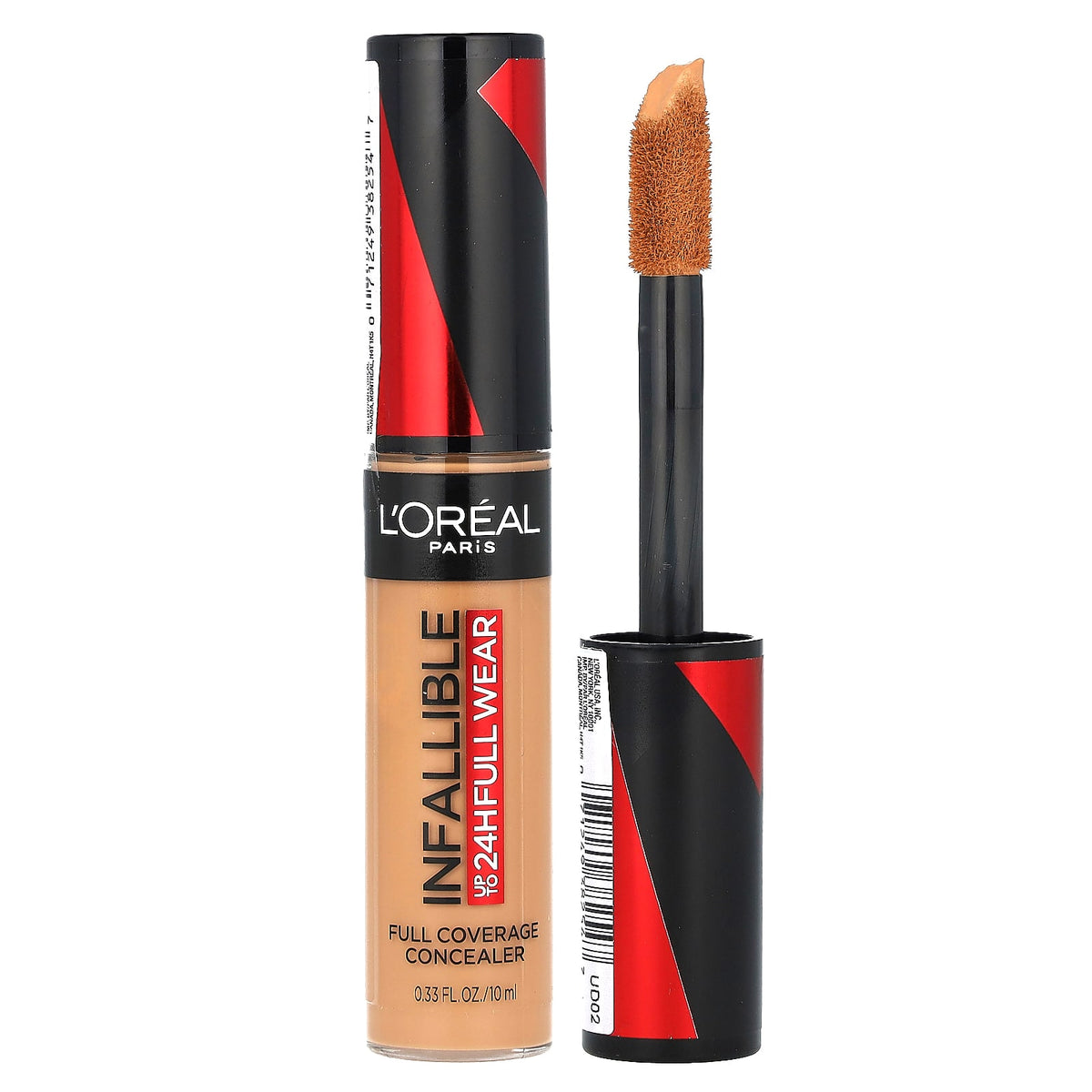 L'Oréal Infallible Full Coverage Concealer, 400 Caramel, 10 ml (0.33 fl oz)