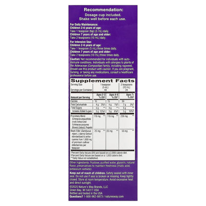 Nature's Way Kids Sambucus Elderberry Syrup, Ages 2+, 240 ml (8 fl oz) - view 2