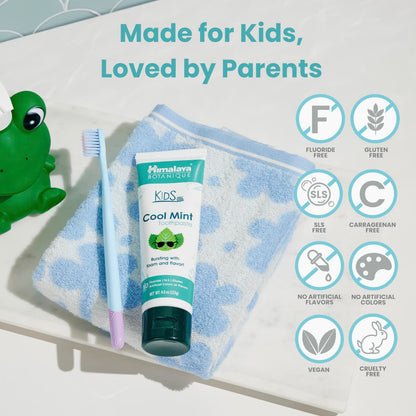 Himalaya Botanique Kids Toothpaste, Cool Mint, 113 g - view 5