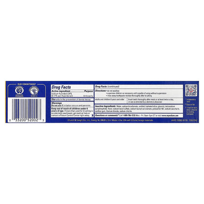 Arm & Hammer TheraBreath Whitening Fluoride Toothpaste, Icy Mint, 156 g - view 3