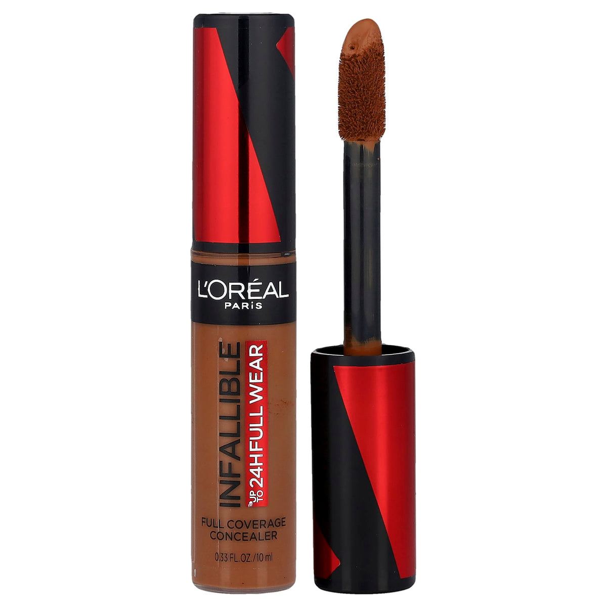 L'Oréal Infallible Full Coverage Concealer, 420 Cocoa, 10 ml (0.33 fl oz)