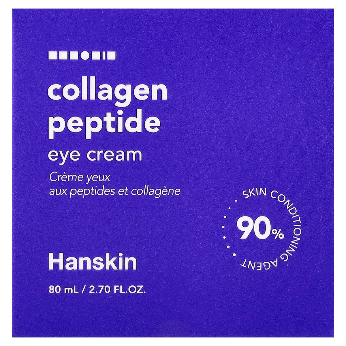 Hanskin Collagen Peptide Eye Cream, 80 ml (2.7 fl oz) — alternate product view