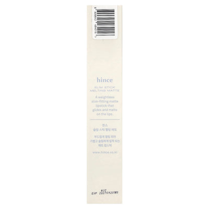 Hince Slim Stick Melting Matte SM001 Deja Vu, 1.6 g - view 3