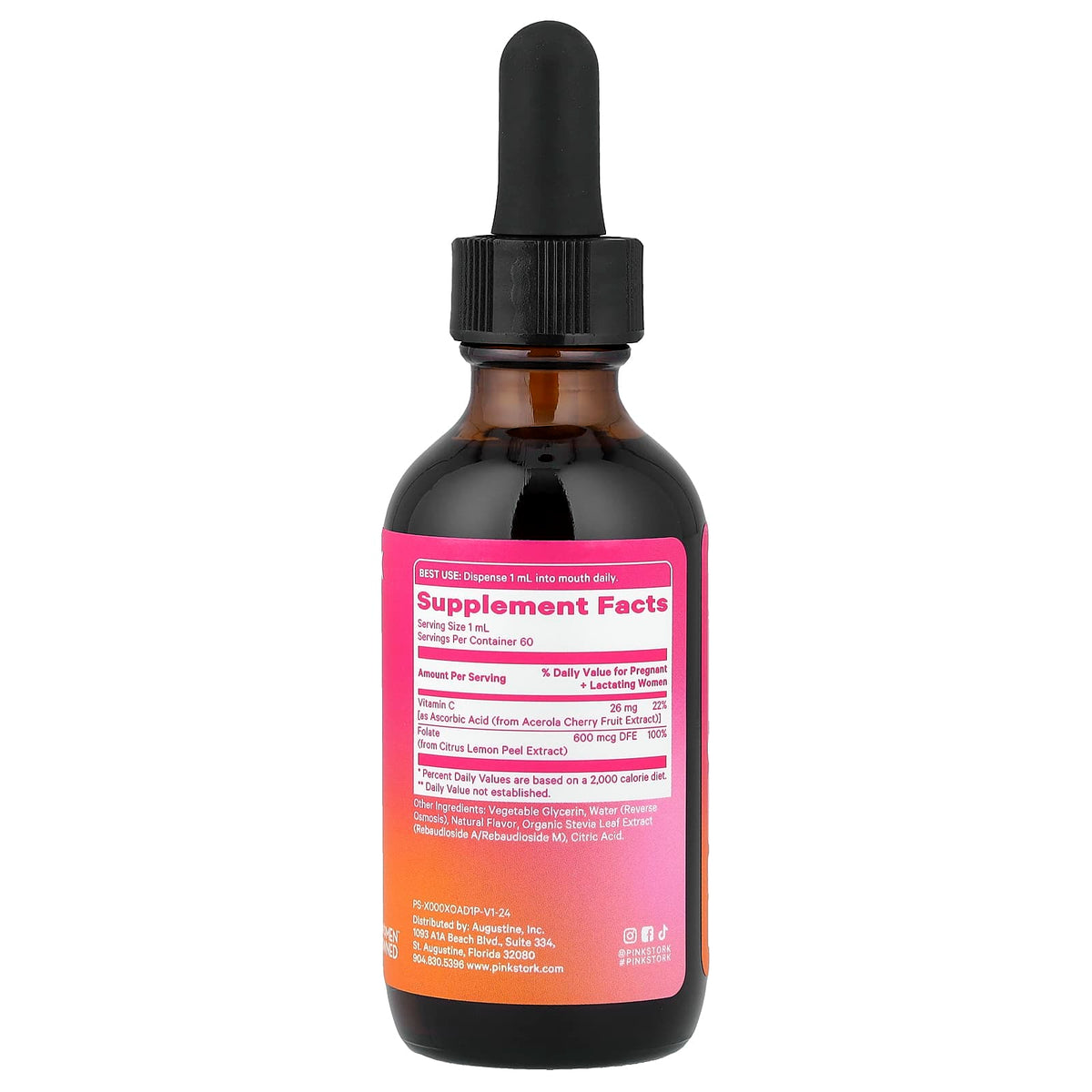 Pink Stork Liquid Folate, 60 ml - view 2