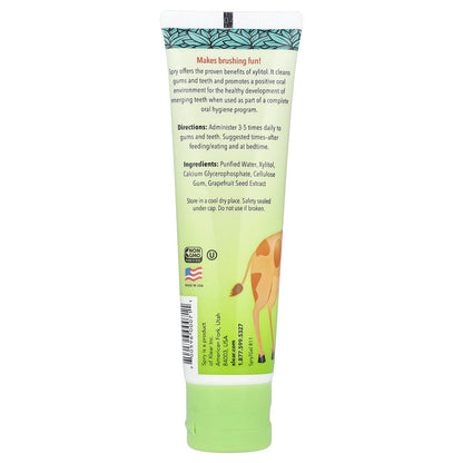Xlear Kid's Spry Xylitol Tooth Gel, Age 3 Months and Up, Original, 60 ml - view 2