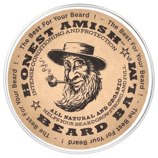 Honest Amish Beard Balm 4 oz (120 ml)