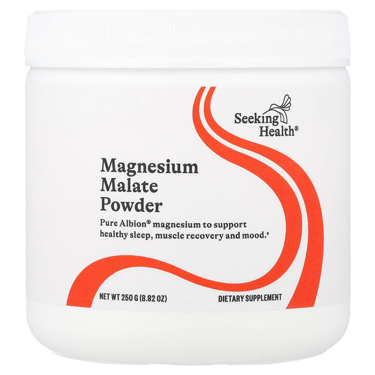 Seeking Health Magnesium Malate Powder, 250 g (8.82 oz)