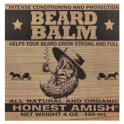Honest Amish Beard Balm 4 oz (120 ml) - view 2