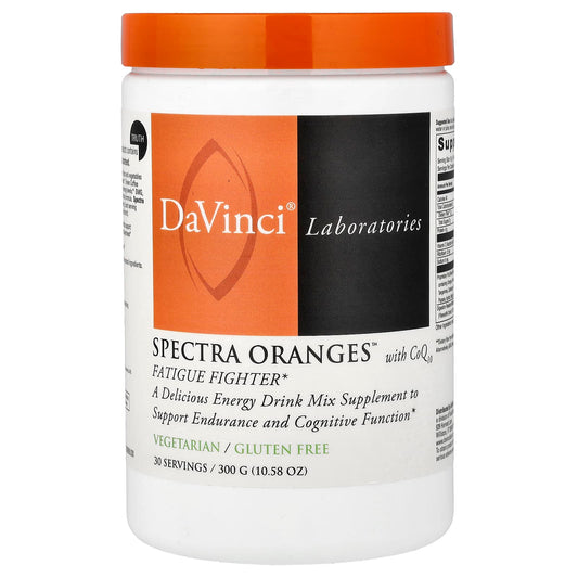 DaVinci Laboratories Spectra Oranges with CoQ10 Drink Mix, 300 g