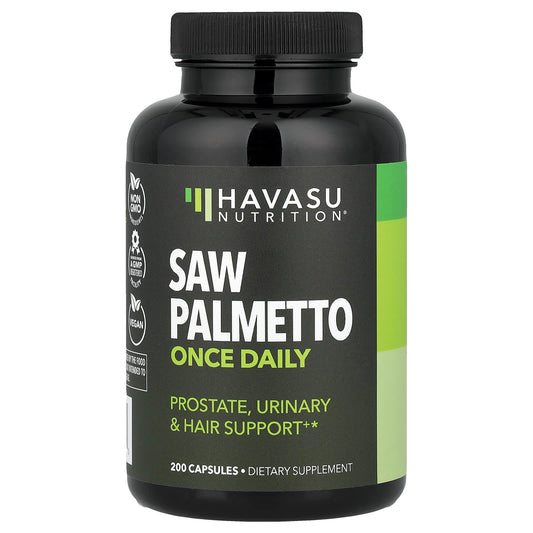 Havasu Nutrition Saw Palmetto Once Daily, 200 Capsules