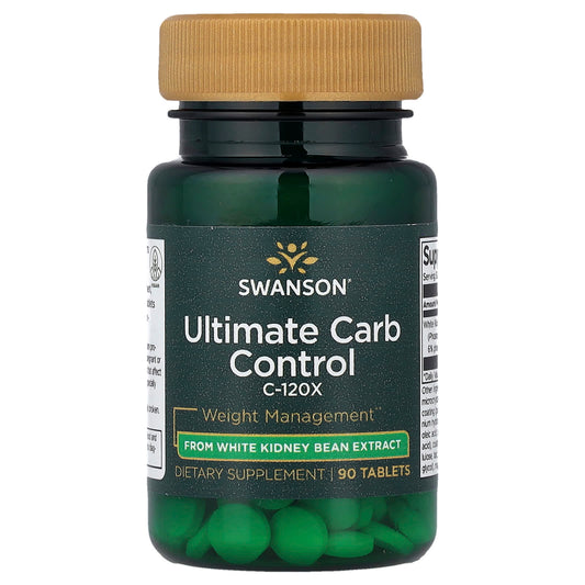 Swanson Vitamins Ultimate Carb Control C-120X 90 Tablets (33.3 mg)