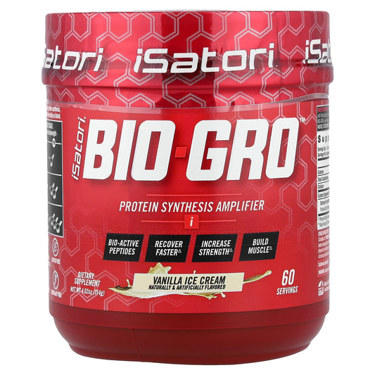 Isatori Bio-Gro Protein Synthesis Amplifier Vanilla Ice Cream 114 g