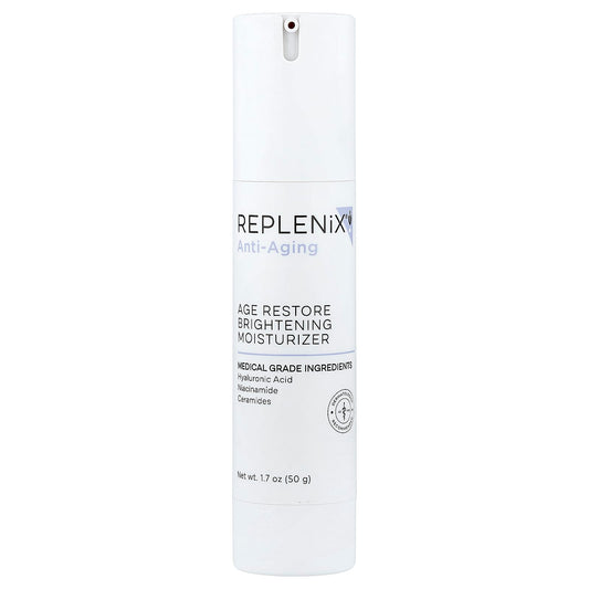 Replenix Anti-Ageing Age Restore Brightening Moisturiser, 50 g