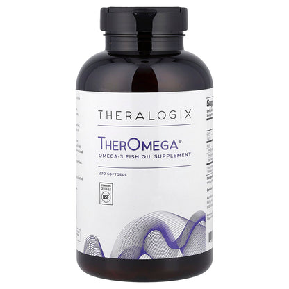 Theralogix TherOmega Omega-3 Fish Oil 270 Softgel Capsules