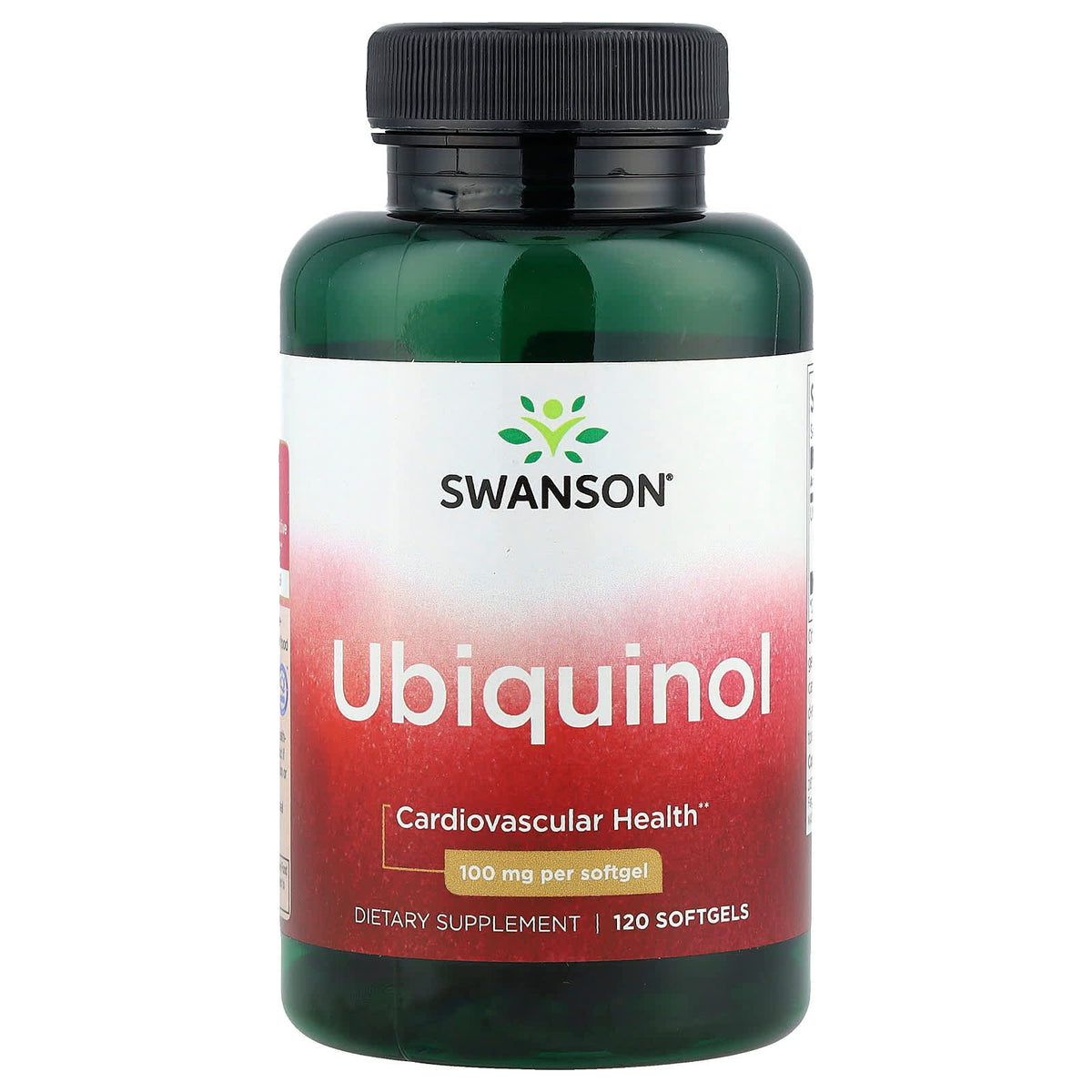 Swanson Vitamins Ubiquinol, 100 mg, 120 Softgels — product view