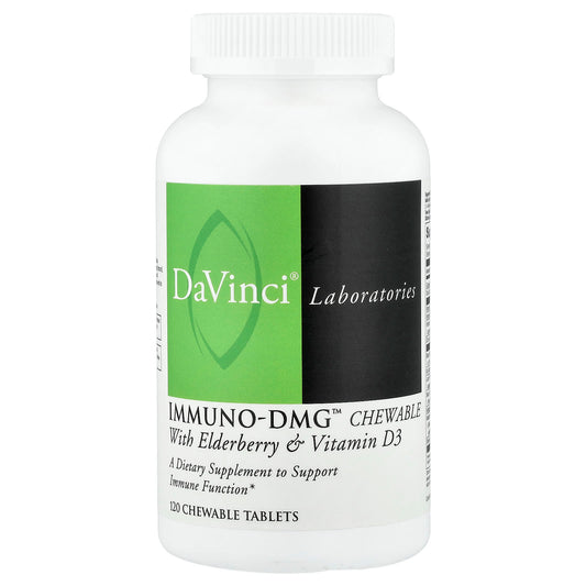 DaVinci Laboratories Immuno-DMG Chewable Elderberry & Vitamin D3, 120 Tablets