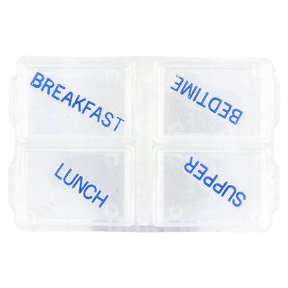 Ezy Dose Weekly Pill Planner, 4 Times a Day with Pop-Outs, 1 Count - view 4