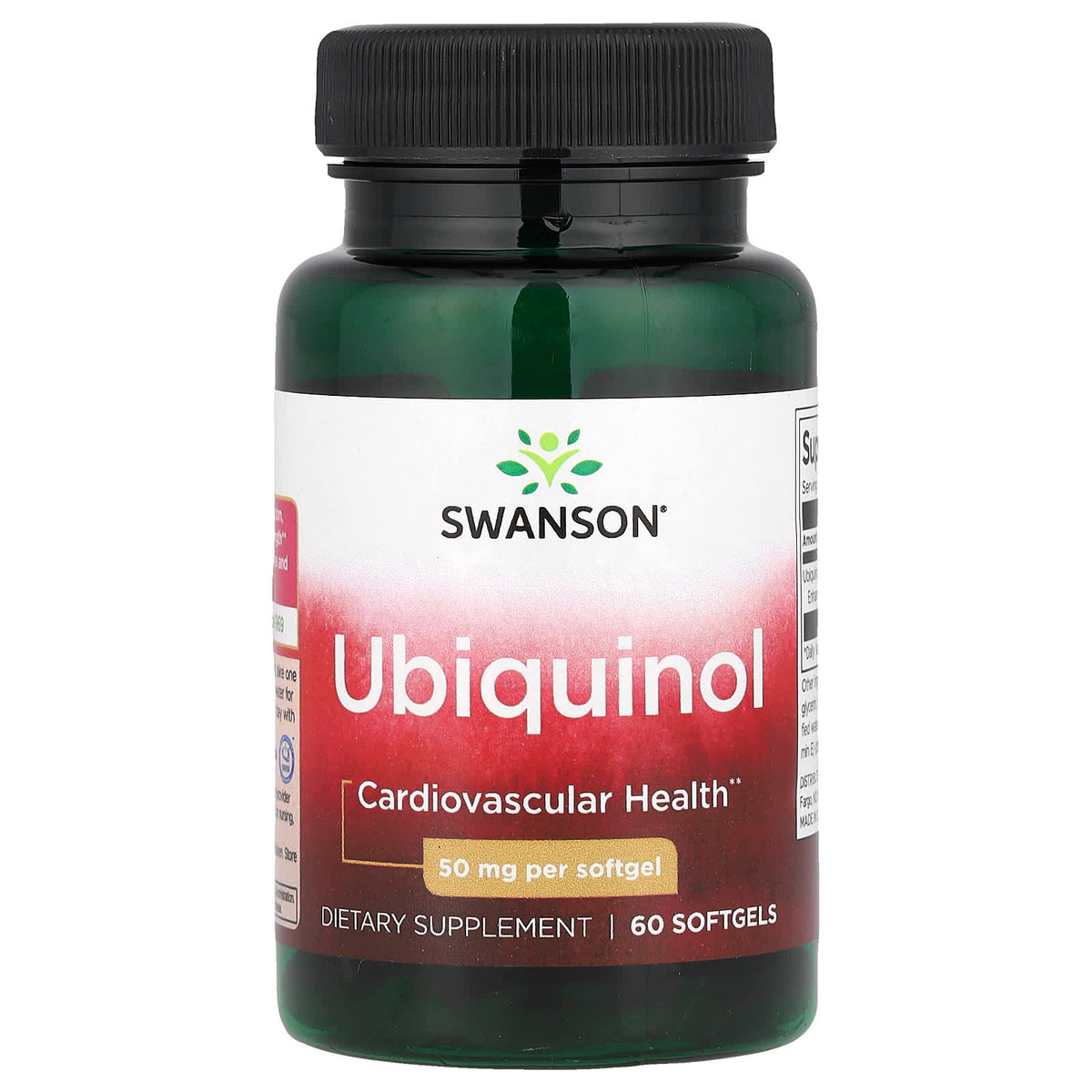 Swanson Vitamins Ubiquinol 50 mg 60 Softgels — product view