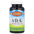 Carlson Vitamins A - D3 - K2, 120 Softgels