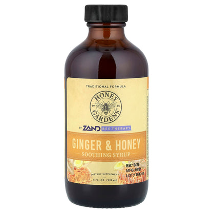 Honey Gardens Ginger & Honey Soothing Syrup 237 ml