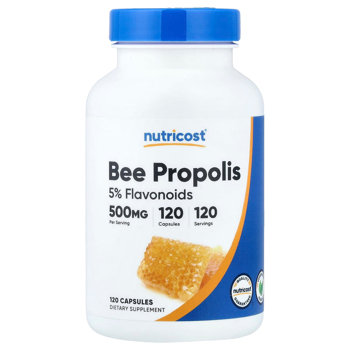 Nutricost Bee Propolis, 500 mg, 120 Capsules