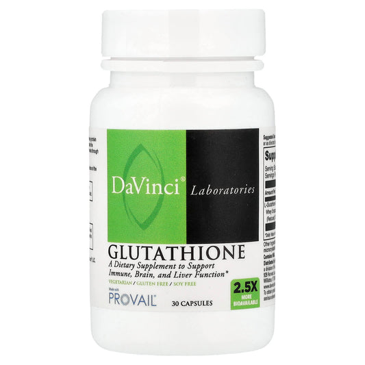 DaVinci Laboratories Glutathione 30 Capsules (200 mg per Capsule)