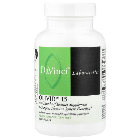 DaVinci Laboratories Olivir-15 Olive Leaf Extract, 90 Capsules