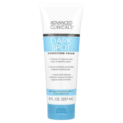 Advanced Clinicals Dark Spot Correcting Cream 237 ml (8 fl oz)