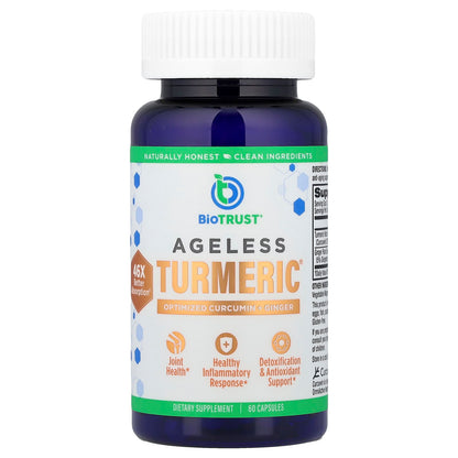 BioTRUST Ageless Turmeric, 60 Capsules
