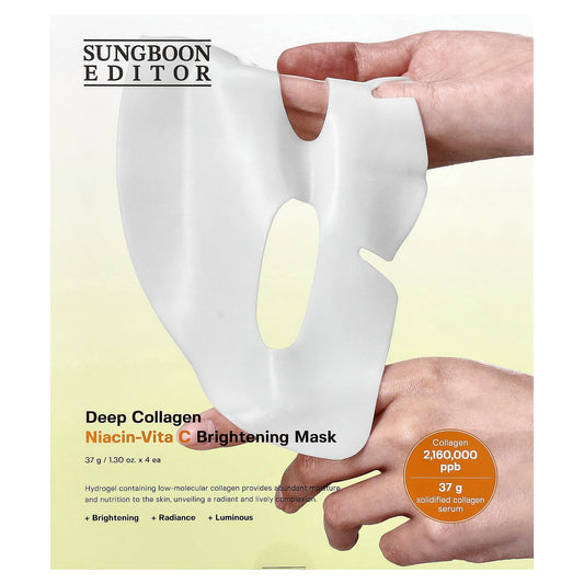 Sungboon Editor Deep Collagen Niacin-Vita C Brightening Mask 4 Sheets - view 2