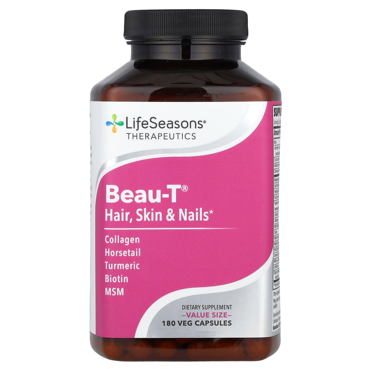LifeSeasons Therapeutics Beau-T Hair, Skin & Nails 180 Veg Capsules