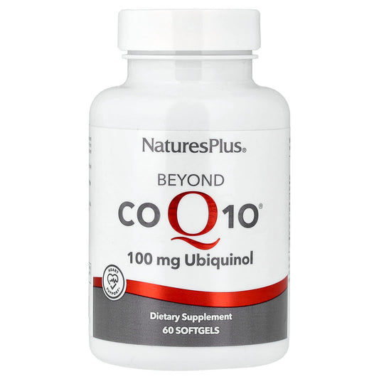 NaturesPlus Beyond CoQ10 Ubiquinol, 100 mg, 60 Softgels