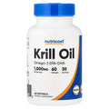 Nutricost Krill Oil, 60 Softgels (500 mg per Softgel)