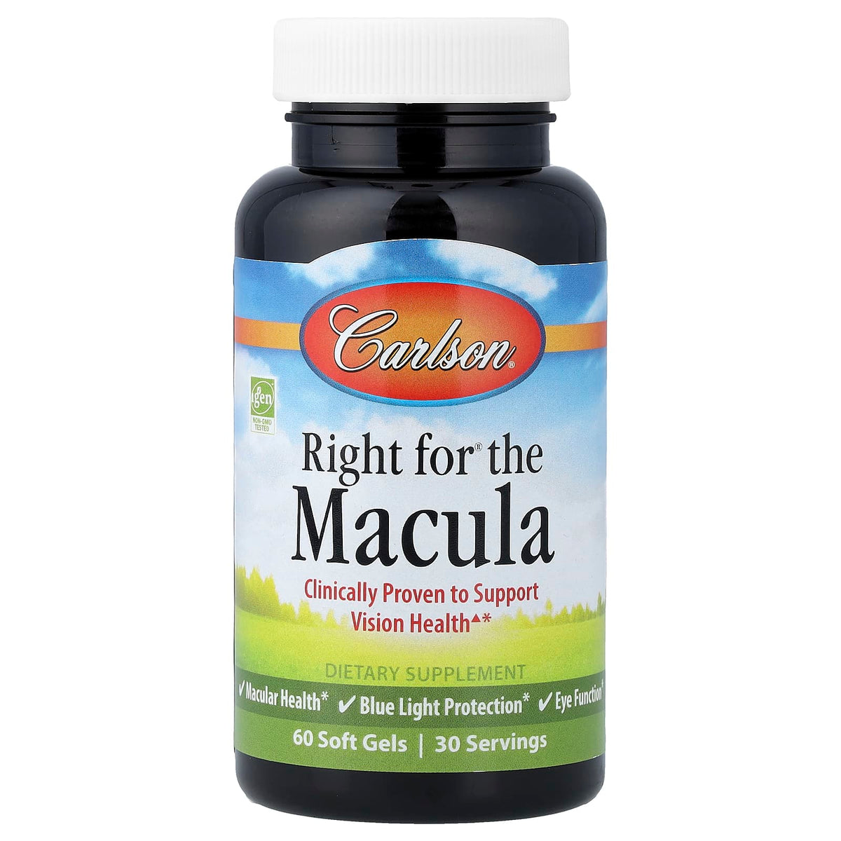 Carlson Right for the Macula, 60 Soft Gels — product view