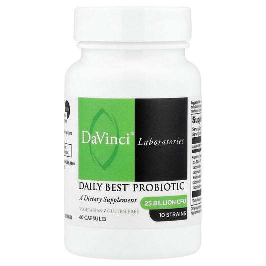 DaVinci Laboratories Daily Best Probiotic 25 Billion CFU 60 Capsules