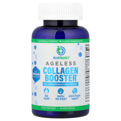 BioTRUST Ageless Collagen Booster, 60 Veggie Capsules