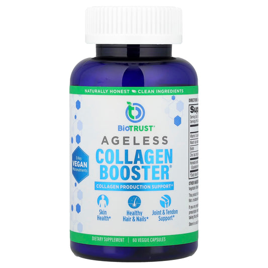 BioTRUST Ageless Collagen Booster, 60 Veggie Capsules