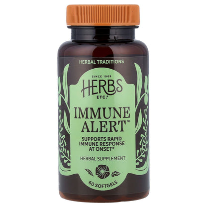 Herbs Etc. Immune Alert 60 Softgels