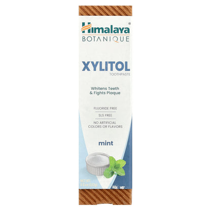 Himalaya Xylitol Toothpaste, Mint, Fluoride-Free, 113 g - view 2