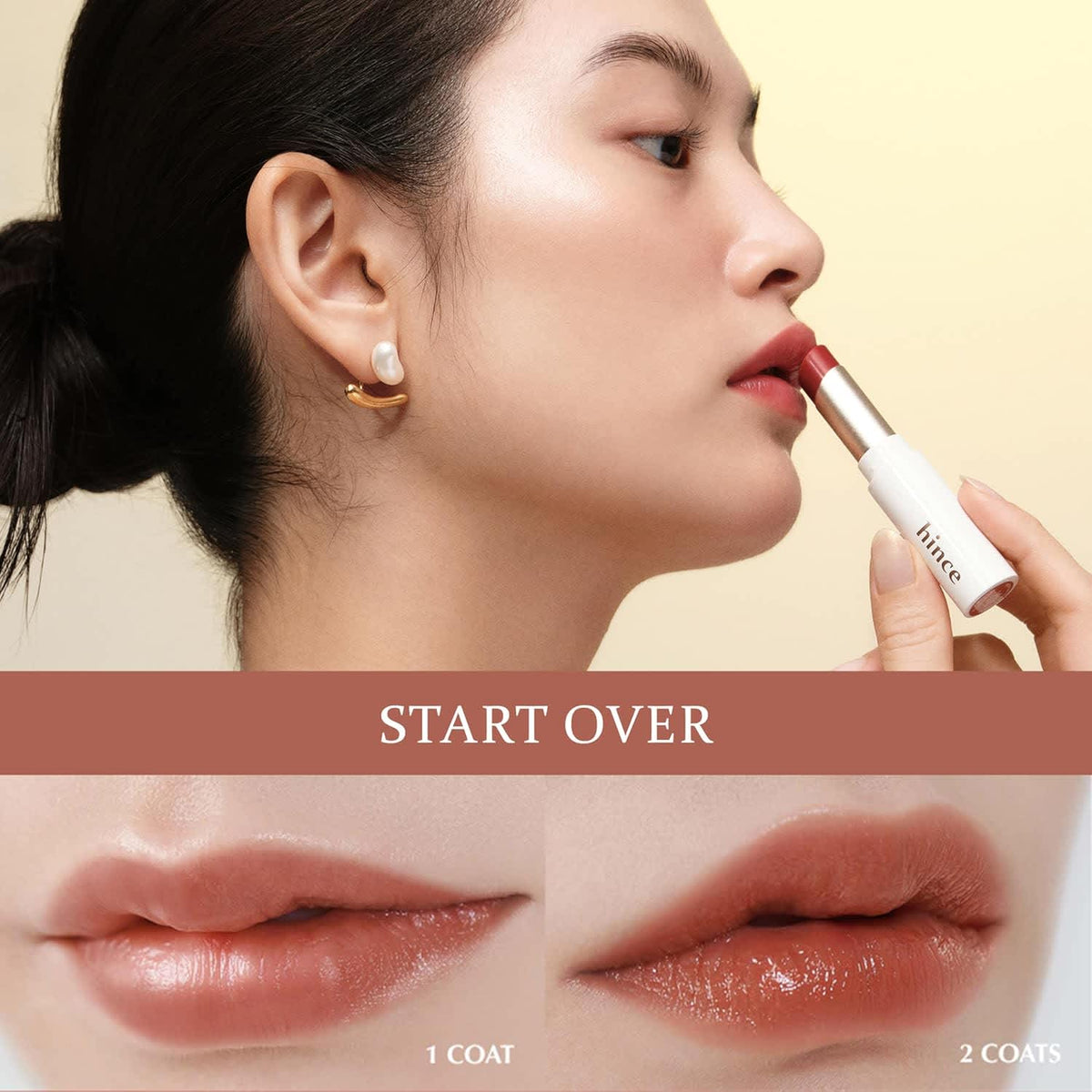 Hince Mood Enhancer Lip Glow LW004 Start Over, 5.5 g - view 5
