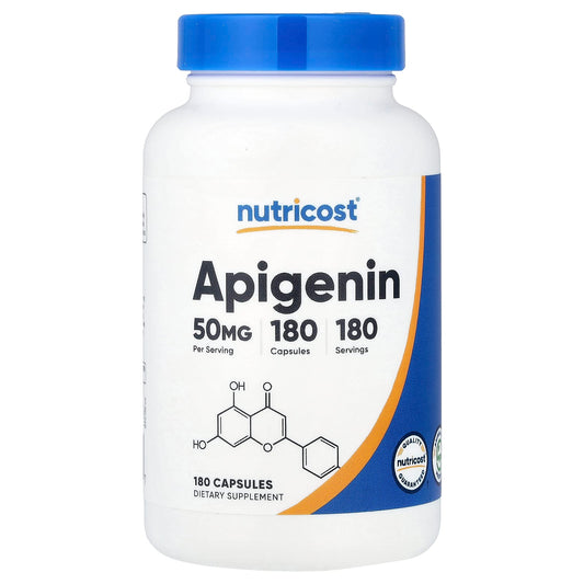 Nutricost Apigenin 50 mg, 180 Capsules