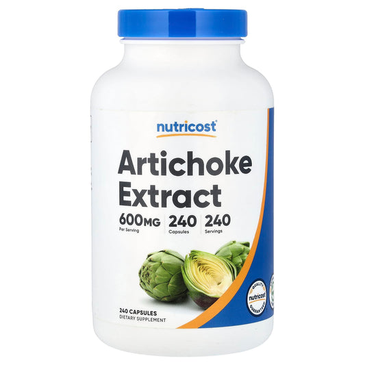 Nutricost Artichoke Extract 600 mg, 240 Capsules