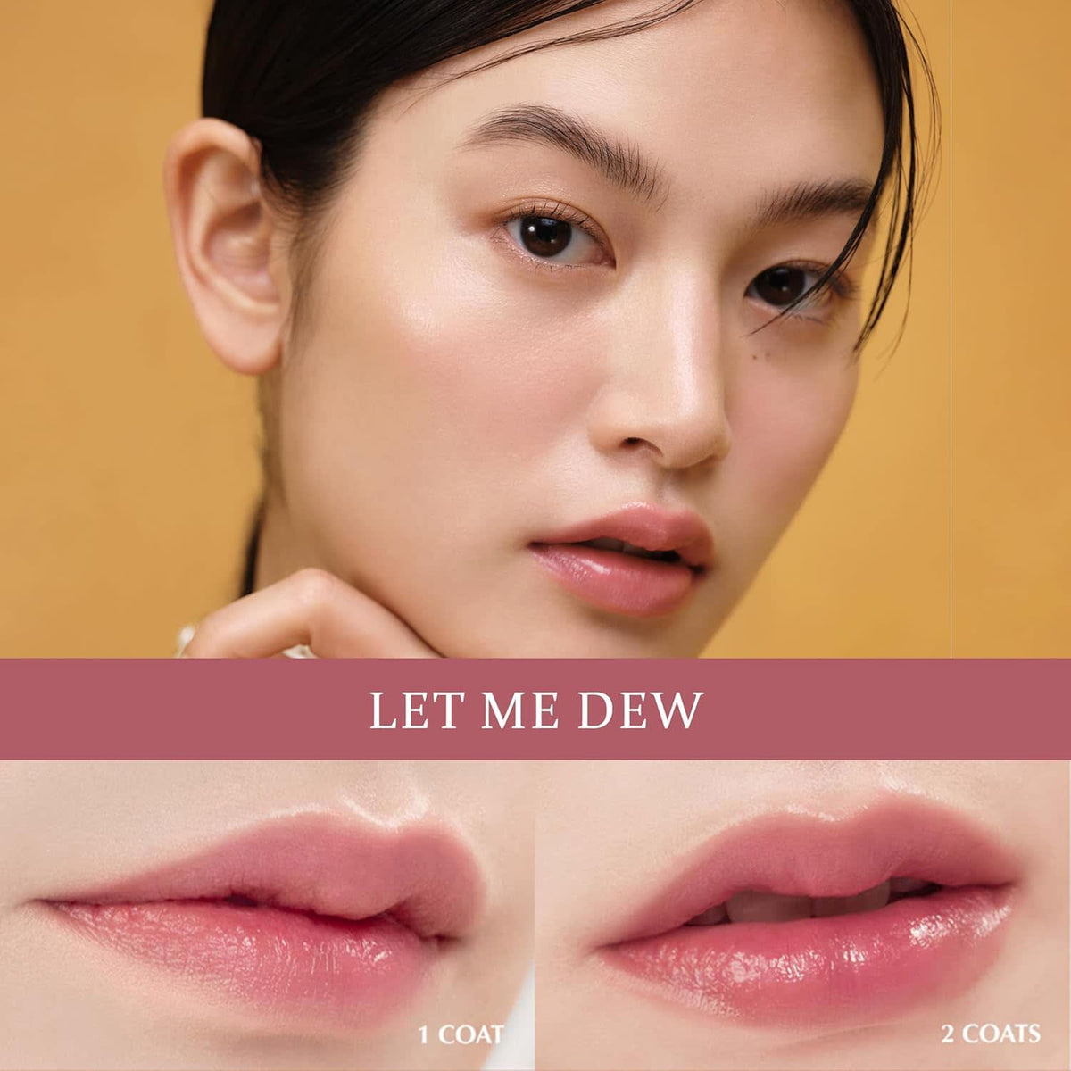 Hince Mood Enhancer Lip Glow LW006 Let Me Dew, 5.5 g - view 5